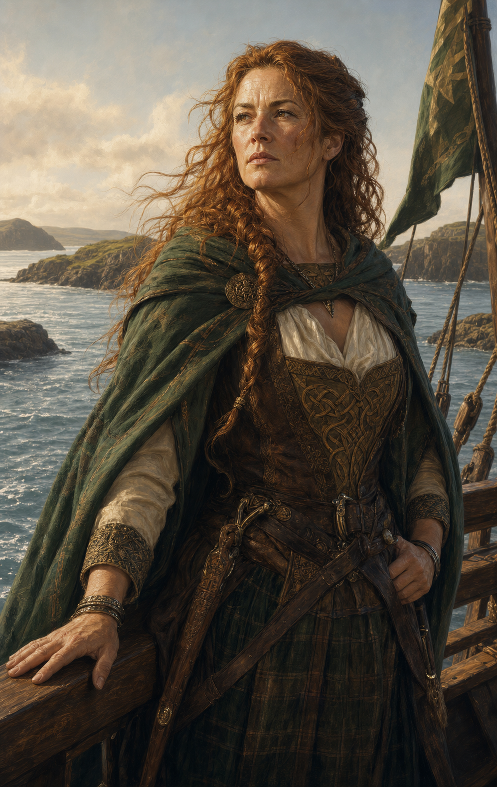 Grace O'Malley portrait.