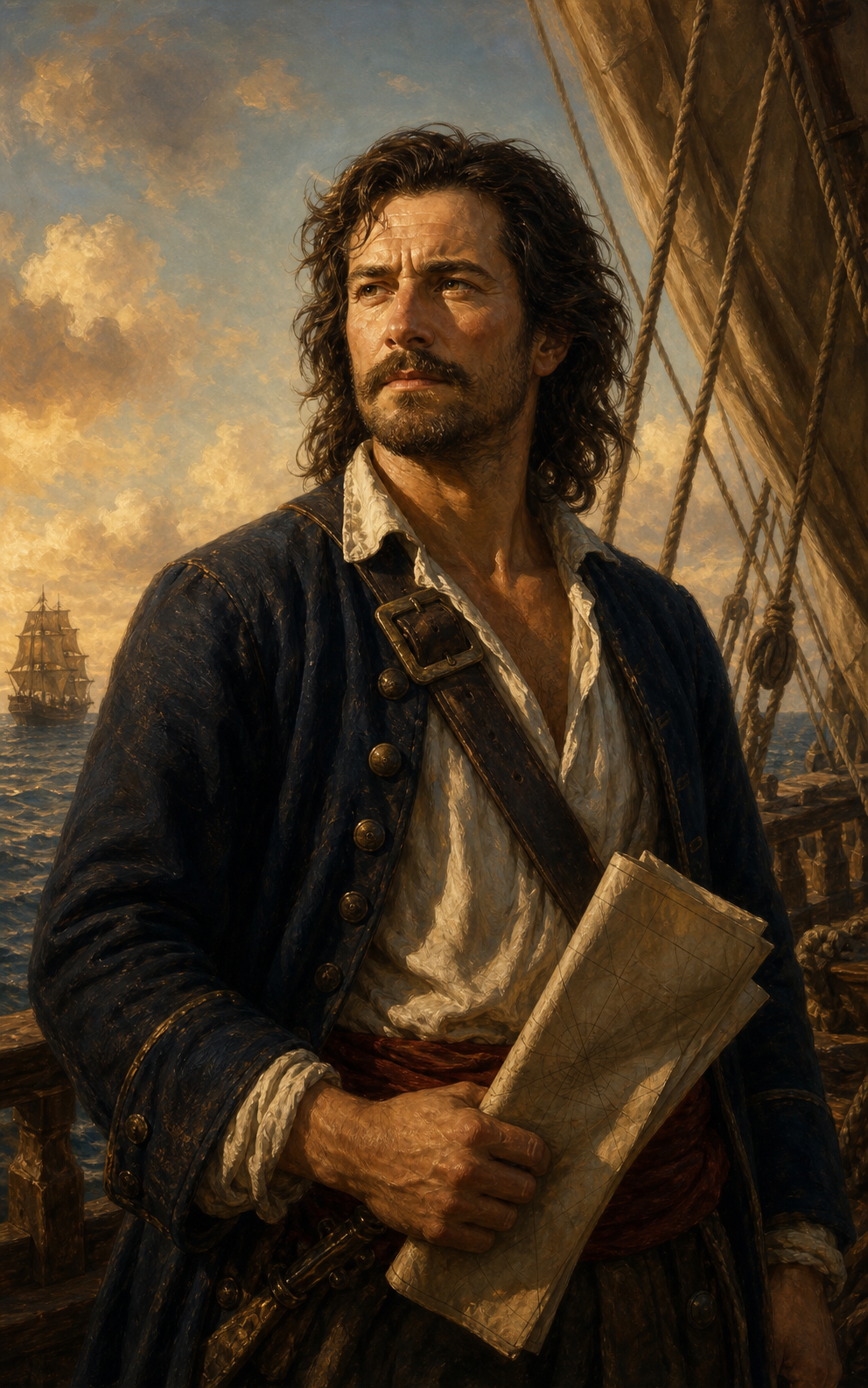 Portrait of Henry Every, also called Henry Avery.