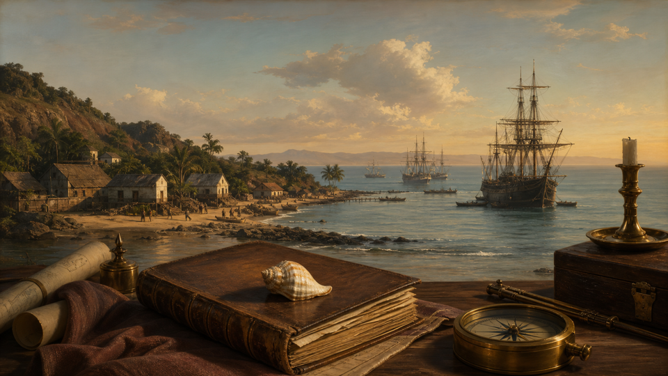 Historical pirate activity around Madagascar